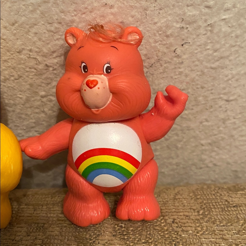 Vintage Lot of 4 Posable Care Bear Figures - Picture 5 of 9